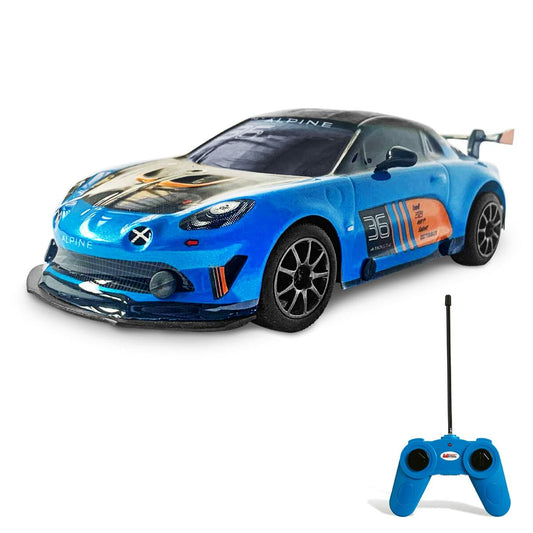Remote-Controlled Car Mondo Alpine A110 GT4 Blue Turquoise