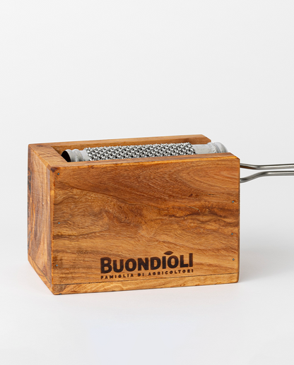Grattugia piccola in legno d'ulivo