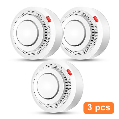 Tuya Smart WiFi Smoke Sensor Fire Protection Smoke Detector 85dB Sound Security System Firefighters  Smartlife APP Control